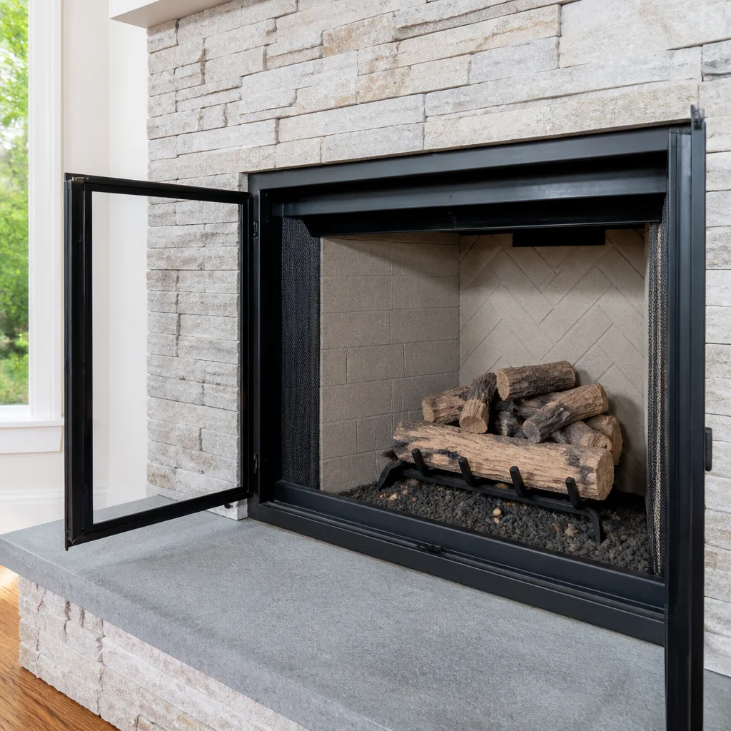 Gas fireplace service